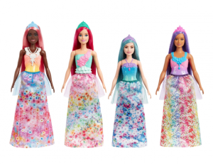 BARBIE ΠΡΙΓΚΙΠΙΣΣΑ (4 ΣΧΕΔΙΑ)