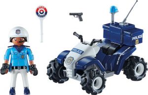 PLAYMOBIL CITY ACTION POLICE QUAD ΑΣΤΥΝΟΜΙΚΟΣ ΜΕ ΓΟΥΡΟΥΝΑ 4X4 71092