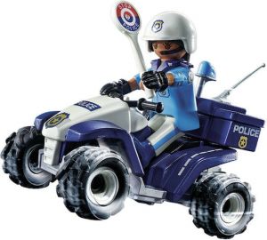 PLAYMOBIL CITY ACTION POLICE QUAD ΑΣΤΥΝΟΜΙΚΟΣ ΜΕ ΓΟΥΡΟΥΝΑ 4X4 71092