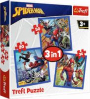 ΠΑΙΔΙΚΟ PUZZLE SPIDERMAN 3 IN 1 (20-36-50 PCS) ΓΙΑ 3+ ΕΤΩΝ TREFL