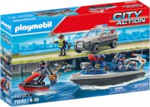 PLAYMOBIL CITY ACTION POLICE ΘΑΛΑΣΣΙΑ ΑΣΤΥΝΟΜΙΚΗ ΚΑΤΑΔΙΩΞΗ 71570
