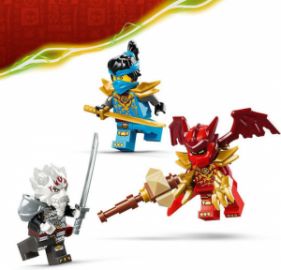  LEGO NINJAGO ZILVAR AND THE MONSTER DRAGON GRIMTAK 232ΤΜΧ 71863 