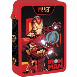 ΣΧΟΛΙΚΗ ΚΑΣΕΤΙΝΑ ΔΙΠΛΗ ΓΕΜΑΤΗ AVENGERS IRON MAN MUST TEAM 