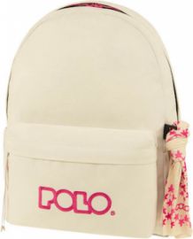 ΣΑΚΙΔΙΟ WHITE & PINK POLO ORIGINAL SCARF 901135-2543