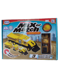 POPULAR PLAYTHINGS ΜΑΓΝΗΤΙΚΟ ΠΑΙΧΝΙΔΙ ΚΑΤΑΣΚΕΥΩΝ MIX OR MATCH VEHICLES ΓΙΑ ΠΑΙΔΙΑ 3+ ΕΤΩΝ