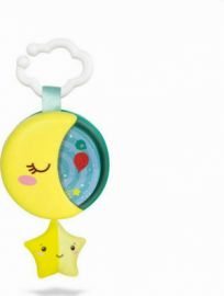 BABY CLEMENTONI ΚΡΕΜΑΣΤΟ ΠΑΙΧΝΙΔΙ ΚΟΥΝΙΑΣ ΚΑΙ ΚΑΡΟΤΣΙΟΥ ΜΕ ΜΟΥΣΙΚΗ SWEET MOON CARILLON 