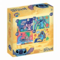 ΠΑΖΛ 4 ΣΕ 1 DISNEY STICTH LUNA TOYS 12/15/20/24ΤΕΜ 28X6X27,5ΕΚ.