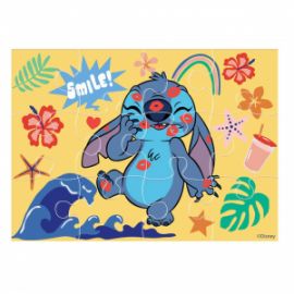 ΠΑΖΛ 4 ΣΕ 1 DISNEY STICTH LUNA TOYS 12/15/20/24ΤΕΜ 28X6X27,5ΕΚ.