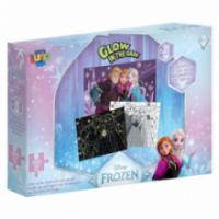 ΠΑΖΛ ΧΡΩΜΑΤΙΣΜΟΥ 2 ΟΨΕΩΝ DISNEY FROZEN LUNA TOYS GLOW IN THE DARK 100ΤΕΜ 48X34ΕΚ.