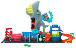 HOT WHEELS CITY ULTRA SHARK CAR WASH ΠΙΣΤΑ ΓΙΑ 3+ ΕΤΩΝ HTN82