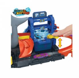HOT WHEELS CITY ULTRA SHARK CAR WASH ΠΙΣΤΑ ΓΙΑ 3+ ΕΤΩΝ HTN82