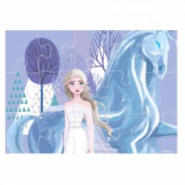 ΠΑΖΛ DISNEY FROZEN LUNA TOYS 4 ΣΕ 1 12/15/20/24ΤΕΜ 28X6X27,5ΕΚ.