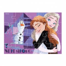 ΠΑΖΛ DISNEY FROZEN LUNA TOYS 4 ΣΕ 1 12/15/20/24ΤΕΜ 28X6X27,5ΕΚ.