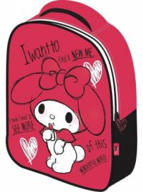  MUST TEAM MY MELODY 3D ΣΧΟΛΙΚΗ ΤΣΑΝΤΑ ΠΛΑΤΗΣ ΝΗΠΙΑΓΩΓΕΙΟΥ 8LT 26 X 3 X 32ΕΚ 000490167