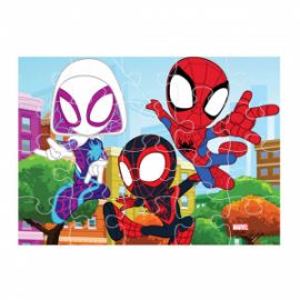 ΠΑΖΛ 4 ΣΕ 1 SPIDEY AND HIS AMAZING FRIENDS LUNA TOYS 12/15/20/24ΤΜΧ. 28X6X27,5ΕΚ.