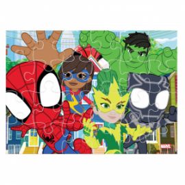 ΠΑΖΛ 4 ΣΕ 1 SPIDEY AND HIS AMAZING FRIENDS LUNA TOYS 12/15/20/24ΤΜΧ. 28X6X27,5ΕΚ.