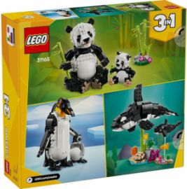  LEGO CREATOR WILD ANIMALS: PANDA FAMILY ΓΙΑ 8+ ΕΤΩΝ 626ΤΜΧ 31165