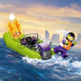 LEGO CITY FIRE RESCUE BOAT 60373 