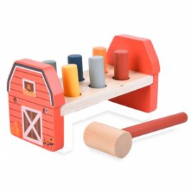 ΣΦΥΡΑΚΙ ΞΥΛΙΝΟ LUNA TOYS ΜΕ ΣΧΗΜΑΤΑ 21,5X10,7X9,7 ΕΚ.