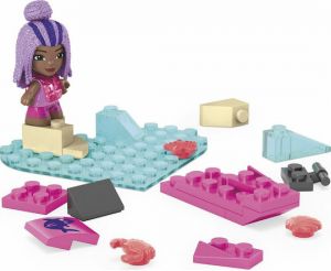 MEGA BLOKS ΤΟΥΒΛΑΚΙΑ BARBIE BEACH SPLASH COLOR REVEAL ΓΙΑ 4+ ΕΤΩΝ 26ΤΜΧ 194735074433