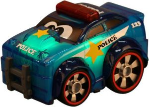 BBURAGO ΑΥΤΟΚΙΝΗΤΑΚΙ JUNIOR PUSH & GLOW POLICE CAR ΓΙΑ 3+ ΕΤΩΝ #16-89004