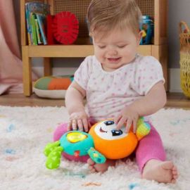 FISHER PRICE ΖΩΑΚΙ ΦΩΤΕΙΝΟΥΛΗΣ DJ ΑΠΟ ΥΦΑΣΜΑ ΜΕ ΗΧΟΥΣ ΓΙΑ 6+ ΜΗΝΩΝ HRC42