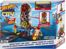 HOT WHEELS ΠΙΣΤΑ CITY SUPER TWIST TIRE SHOP ΓΙΑ 5+ ΕΤΩΝ HDP02