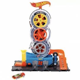 HOT WHEELS ΠΙΣΤΑ CITY SUPER TWIST TIRE SHOP ΓΙΑ 5+ ΕΤΩΝ HDP02