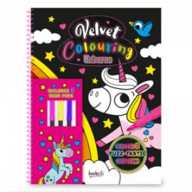  VELVET COLOURING: UNICORNS COL-13