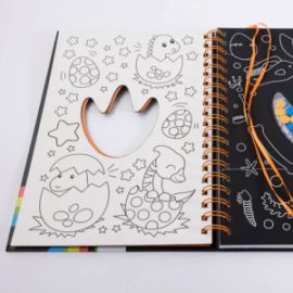  SCRATCH ART SPARKLES: I LOVE DINOSAURS SCR-8