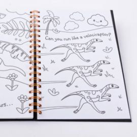  SCRATCH ART SPARKLES: I LOVE DINOSAURS SCR-8