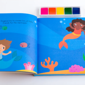  FINGER PRINT ART: MERMAIDS AND FRIENDS COL-9