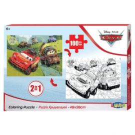 ΠΑΙΔΙΚΟ PUZZLE CARS 100PCS ΓΙΑ 6+ ΕΤΩΝ LUNA