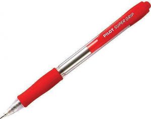 PILOT ΣΤΥΛΟ SUPER GRIP MEDIUM ΚΟΚΚΙΝΟ ΤΕΜ. BPGP-10R-MR