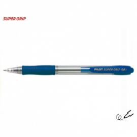 PILOT ΣΤΥΛΟ SUPER GRIP MEDIUM ΜΠΛΕ ΤΕΜ. BPGP-10R-ML