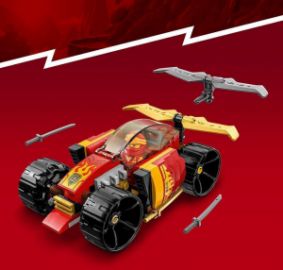 LEGO NINJAGO KAI’S NINJA RACE CAR EVO 