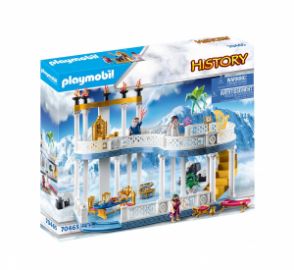 PLAYMOBIL HISTORY ΤΟ ΠΑΛΑΤΙ ΤΩΝ ΘΕΩΝ ΣΤΟΝ ΟΛΥΜΠΟ 70465
