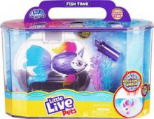 MOOSE TOYS ΠΑΙΧΝΙΔΙ ΜΙΝΙΑΤΟΥΡΑ LITTLE LIVE PETS ΕΝΥΔΡΕΙΟ ΜΕ ΨΑΡΑΚΙ AQUARITOS ΓΙΑ 5+ ΕΤΩΝ 10ΕΚ.