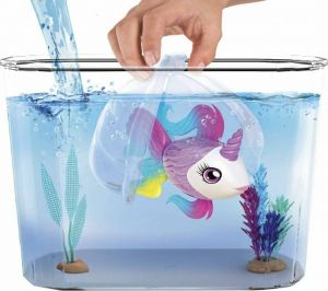 MOOSE TOYS ΠΑΙΧΝΙΔΙ ΜΙΝΙΑΤΟΥΡΑ LITTLE LIVE PETS ΕΝΥΔΡΕΙΟ ΜΕ ΨΑΡΑΚΙ AQUARITOS ΓΙΑ 5+ ΕΤΩΝ 10ΕΚ.
