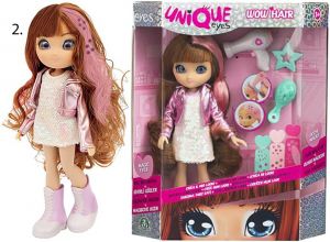 GIOCHI PREZIOSI ΚΟΥΚΛΑ UNIQUE EYES WOW HAIR SOPHIA ΓΙΑ 3+ ΕΤΩΝ 25ΕΚ.