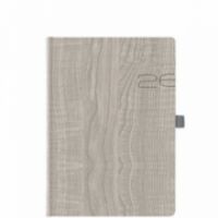 ΘΕΟΦΥΛΑΚΤΟΣ ΗΜΕΡΗΣΙΟ ΗΜΕΡΟΛΟΓΙΟ WOODLINE FLAT 2026 GREY 17X24 696E6.D71