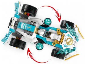 LEGO NINJAGO ZANE’S DRAGON POWER SPINJITZU RACE CAR 