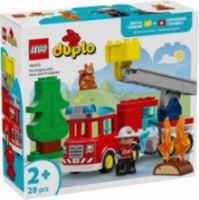 LEGO DUPLO FIRE TRUCK WITH HOSE AND FIREFIGHTER ΓΙΑ 2+ ΕΤΩΝ 28ΤΜΧ 10473