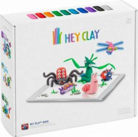 HEY CLAY CLAYMATES ΕΝΤΟΜΑ ΠΟΛΥΧΡΩΜΟΣ ΠΗΛΟΣ 390GR