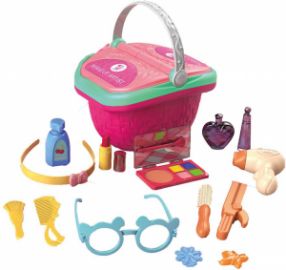 LUNA MAKEUP HAND BASKET