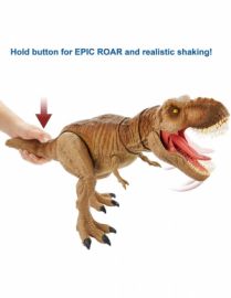 MATTEL JURASSIC WORLD EPIC ROARIN TYRANNOSAURUS REX ΜΕ ΗΧΟΥΣ ΚΑΙ ΚΙΝΗΣΗ GJT60