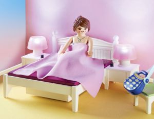 PLAYMOBIL DOLLHOUSE ΥΠΝΟΔΩΜΑΤΙΟ ΜΕ ΑΤΕΛΙΕ ΡΑΠΤΙΚΗΣ 70208