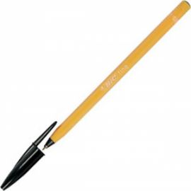 BIC ΣΤΥΛΟ BALLPOINT 0.8MM ΜΕ ΜΑΥΡΟ MΕΛΑΝΙ ORANGE ORIGINAL FINE