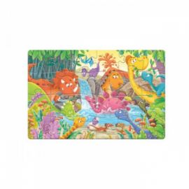 ΠΑΙΔΙΚΟ PUZZLE ΠΑΡΚΟ ΔΕΙΝΟΣΑΥΡΩΝ 24PCS REMOUNDO