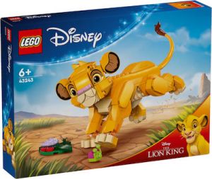 LEGO DISNEY SIMBA THE LION KING CUB ΓΙΑ 6+ ΕΤΩΝ 222ΤΜΧ 43243